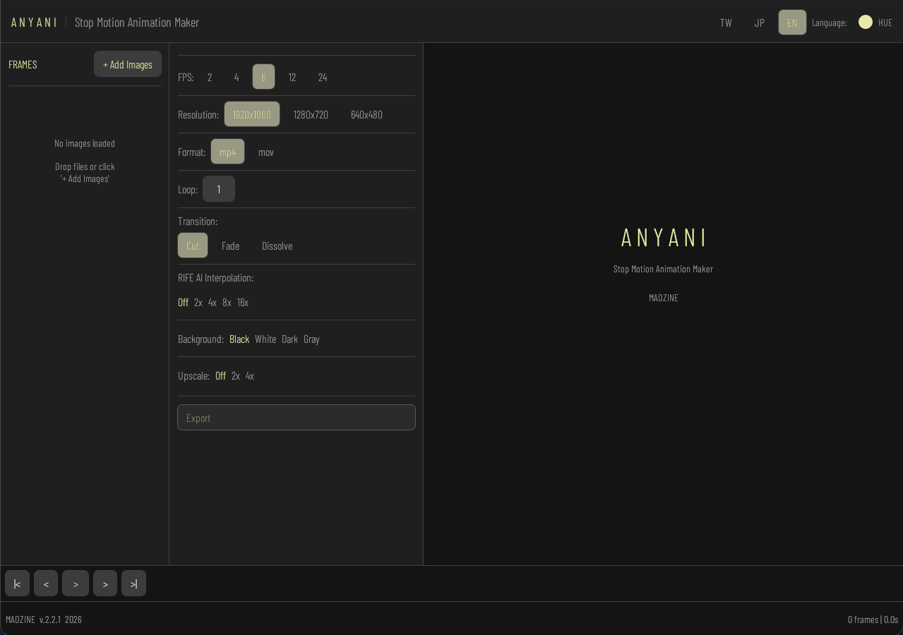 AnyAni UI
