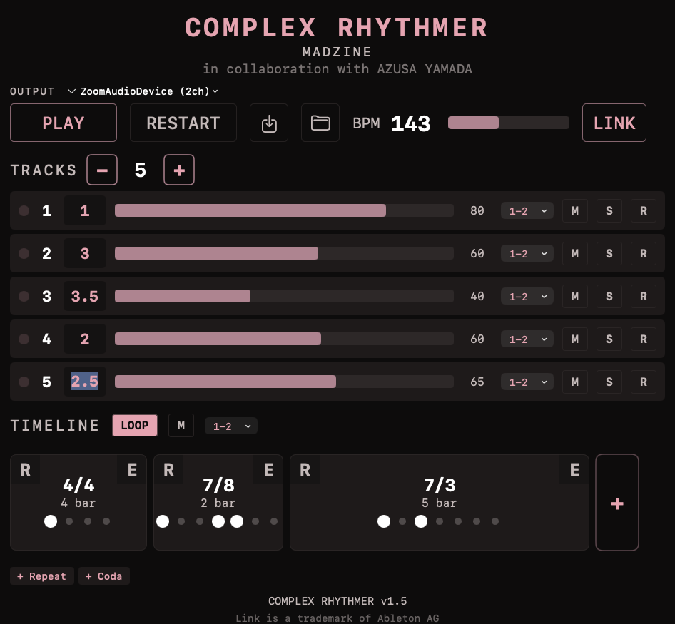 ComplexRhythmer