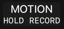 MOTION 回放關閉